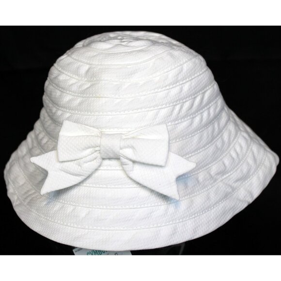 2004 Gymboree Easter Sweet as Sugar Hat S/M Basket Bucket Flowers Bow Embroider - Picture 3 of 6